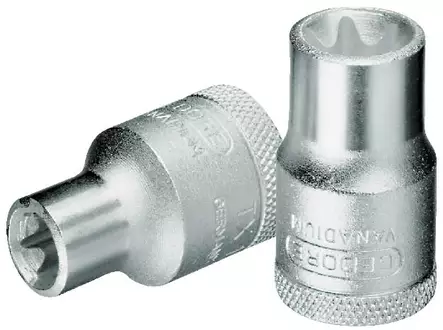 Socket 1/2'' tx19 e14, gedore - Hylsyt ja voimahylsyt - 503-6147420GED - 1