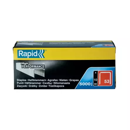 Staples 53/10 5m, rapid - Niitit ja sinkilät - 503-11858810RAPID - 2