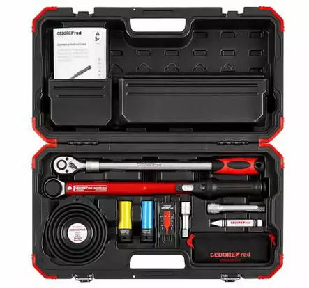 Torque wrench set for tyre change 1/2´´, 40-200nm r68903011, gedore red - Momenttiavaimet 1/2" - 503-3300400GEDRED - 1