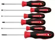 2c-handle-screwdriver set pz+sl 6pcs r38002106, gedore red - Ruuvimeisselit - 503-3301271GEDRED - 1