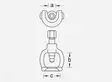 Ball joint puller 27mm 1.72/3, gedore - Pallonivelen ulosvetimet - 503-8030570GED - 2