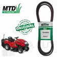 Belt:v typ:a x 106.0 lg poly, mtd - Ruohonleikkurin yleismalliset hihnat - 503-754-04304MTD - 1