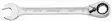 Combination ratchet spanner 24mm reversible 7 ur, gedore - Lenkki- ja kiintolenkkiavaimet - 503-2297396GED - 1