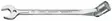 Combination swivel head wrench 534 15mm, gedore - Nivelhylsyavaimet - 503-6512570GED - 1