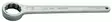 Deep ring spanner 60mm 308, gedore - Lenkki- ja kiintolenkkiavaimet - 503-6482480GED - 1
