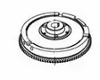Flywheel, mtd - Tarvikevaraosat-503 - 503-751-15494MTD - 1