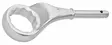 Heavy duty ring spanner 2a 60mm, gedore - Lenkki- ja kiintolenkkiavaimet - 503-6034730GED - 1