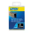Niitit 606/18 3600 kpl, 6,0x1,1 mm, musta, muovirasiassa, rapid - Niitit ja sinkilät - 503-40303094RAPID - 2