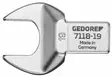 Open end extension 14x18 mm 7118-22, gedore - Momenttiavaimen vaihtopäät - 503-7690610GED - 1