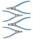 Set of circlip pliers 4 pcs (internal) s 8000 ae, gedore - Lukkorengaspihdit - 503-3041980GED - 1