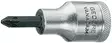 ´´socket 1/2´´´´ iks19 pzd 3´´, gedore - Hylsyt ja voimahylsyt - 503-6156760GED - 1