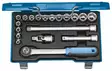 Socket 1/2 set 8-24mm 24pcs 19 jmu-3, gedore - Hylsysarjat - 503-2682842GED - 1