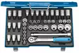 Socket set 1/2 itx 19 inu-20, gedore - Hylsysarjat - 503-2546000GED - 1