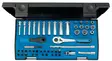 Socket set 1/4" 49 pcs 6-kant ud-in-is-ph-pz-tx-xzn, gedore - Hylsysarjat - 503-1815687GED - 1