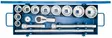 ´´socket set 1´´´´ d 21 emu-10´´, gedore - Hylsyt ja voimahylsyt - 503-6181600GED - 1