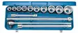 ´´socket set 3/4´´´´ 32 emu-2´´, gedore - Hylsysarjat - 503-6280340GED - 1