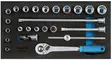 Socket set 3/8" in 1/3 module 1500 ct1-30, gedore - Työkalut työkaluvaunuihin - 503-2308975GED - 1