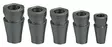 Spare tapered collar e 5-800, gedore - Vasarat - 503-8594430GED - 1