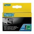Staples 140/10 2000pcs, stainless, green, rapid - Niitit ja sinkilät - 503-11910733RAPID - 2