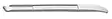 Tire lever 38 8mm, gedore - Vääntö- ja sorkkaraudat - 503-6332320GED - 1