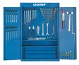 Tool case 1400gm with hooks and tools 92, gedore - Työkaluseinät ja -pidikkeet - 503-6613250GED - 1
