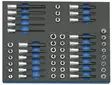 Tool module 2005 ct2-tx 30 3/8´´ socket 2/4, gedore - Työkalut työkaluvaunuihin - 503-2016508GED - 1