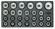 Tool module with tools 1500 es-19 s-eu, gedore - Työkalut työkaluvaunuihin - 503-1733109GED - 1