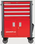 Tool trolley wingman 4draw. 1034x724x470 r20200004, gedore red - Työkaluvaunut ilman työkaluja - 503-3301688GEDRED - 1