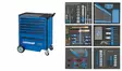 Tool trolley with 7 drawers with tool set (190 pieces), gedore - Työkaluvaunut työkaluilla - 503-2980290GED - 1
