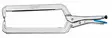 Vice grip pliers 138z-460, gedore - Lukkopihdit - 503-6410730GED - 1