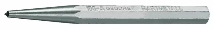 100 a-10 centre punch 120x10x4 mm, gedore - Tuurnat ja pistepuikot - 503-8721720GED - 1