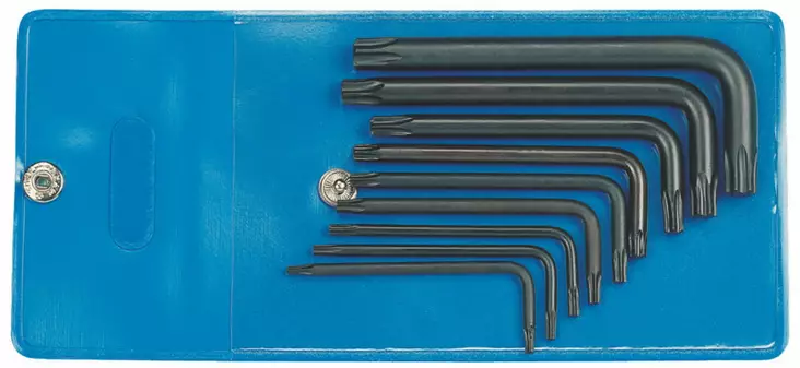 43 tx - 09 set allen wrench, gedore - Kuusiokoloavaimet - 503-6360960GED - 1