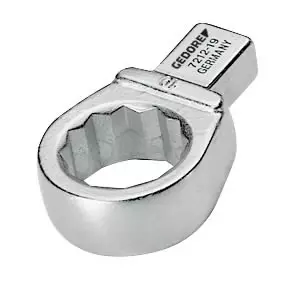 7212-08 rectangular ring end fitting se 9x12, gedore - Momenttiavaimen vaihtopäät - 503-7691420GED - 1