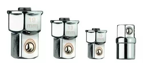 Adapter set sq. x hex. f.ring span. 4pcs r47001004, gedore red - Hylsyt ja voimahylsyt - 503-3300061GEDRED - 1