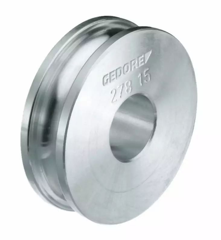 Aluminium bending former 15 mm 278615, gedore - Leuat putkentaivutuskoneeseen - 503-1576887GED - 1