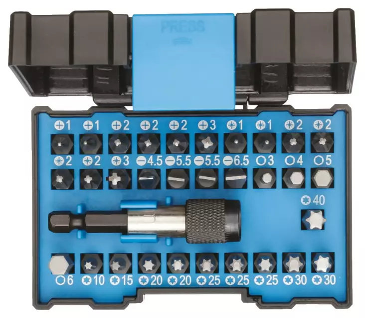 Bit set 32pc, 666-032-a, gedore - Ruuvauskärkisarjat - 503-2993236GED - 1