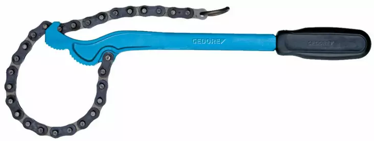 Chain pipe wrench boss 17-114mm 120000, gedore - Putkipihdit - 503-4502350GED - 1