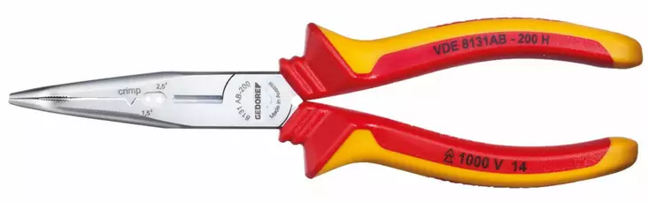 Combination pliers vde 200mm, gedore - VDE-jännitesuojatut työkalut - 503-2910845GED - 1