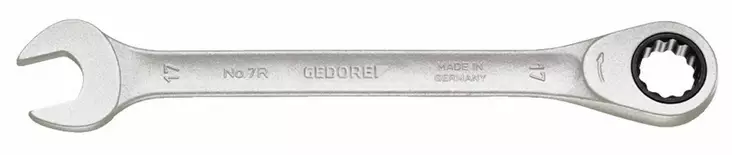Combination ratchet spanner 32mm 7r new, gedore - Lenkki- ja kiintolenkkiavaimet - 503-2297248GED - 1