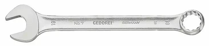 Combination spanner 7 28mm, gedore - Lenkki- ja kiintolenkkiavaimet - 503-6092500GED - 1