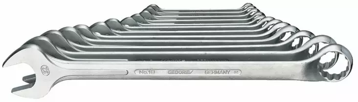 Combination spanner set, gedore - Lenkki- ja kiintolenkkiavaimet - 503-6012170GED - 1