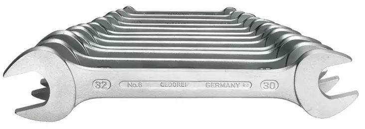 Double open ended spanner set, gedore - Kiintoavaimet - 503-6077890GED - 1