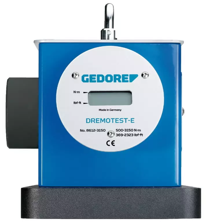 Electronic torque tester dremotest e 500-3150 nm 8612-3150 8612-3150, gedore - Momenttiavaimen vaihtopäät - 503-2529858GED - 1