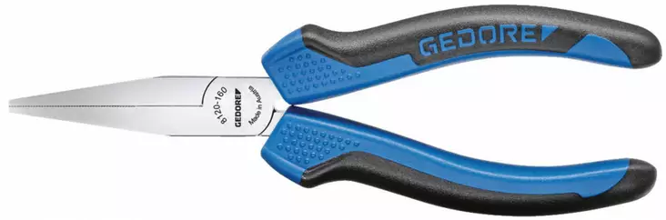 Flat nose pliers 8120-160 jc, gedore - Kärkipihdit - 503-6715170GED - 1