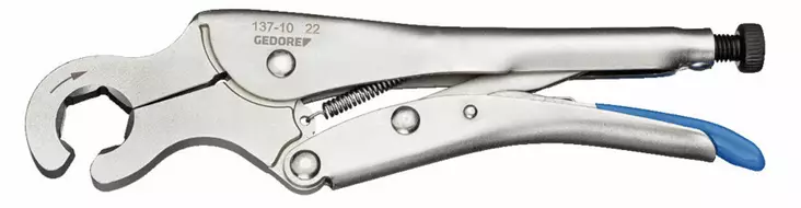 Grip wrench 10mm 137 7-10, gedore - Lukkopihdit - 503-2325314GED - 1