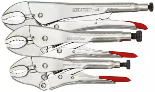 Grip wrench set 7-12inch w.35-60mm 3pcs r27202003, gedore red - Pihtisarjat - 503-3301180GEDRED - 1