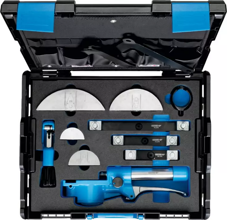 Hydraulic bending tool set 6-22 mm in l-boxx 136 1100-24568, gedore - Manuaaliset putkentaivuttimet - 503-2963558GED - 1
