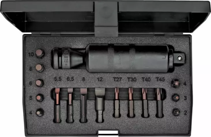´´impact driver set 1/2´´´´ k 1900-013´´, gedore - Ruuvimeisselit - 503-6654600GED - 1