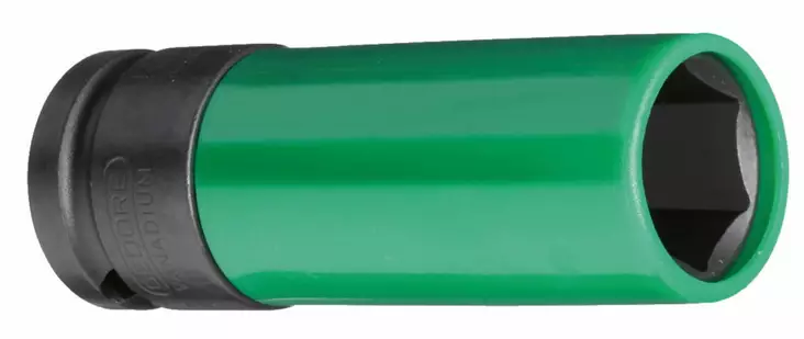 Impact socket 1/2" with protective sleeve, 19 mm k 19 ls 19, gedore - Hylsyt ja voimahylsyt - 503-2178222GED - 1