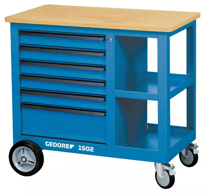 Mobile workbench 1502, gedore - Työkaluseinät ja -pidikkeet - 503-6620540GED - 1
